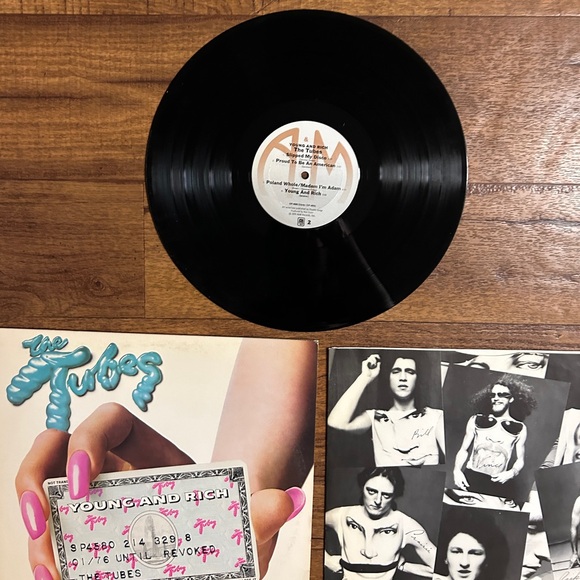 The Tubes~”Young And Rich" Original VINYL LP from 1976 (A&M SP-4580) - Picture 11 of 14